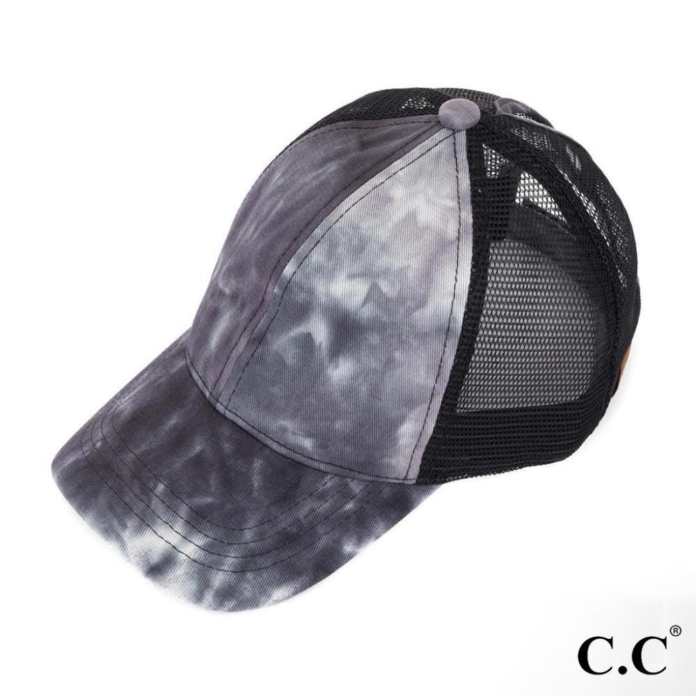 NEW C.C. Tie-Dye Trucker Cap with Mesh Back - Picture 2 of 7